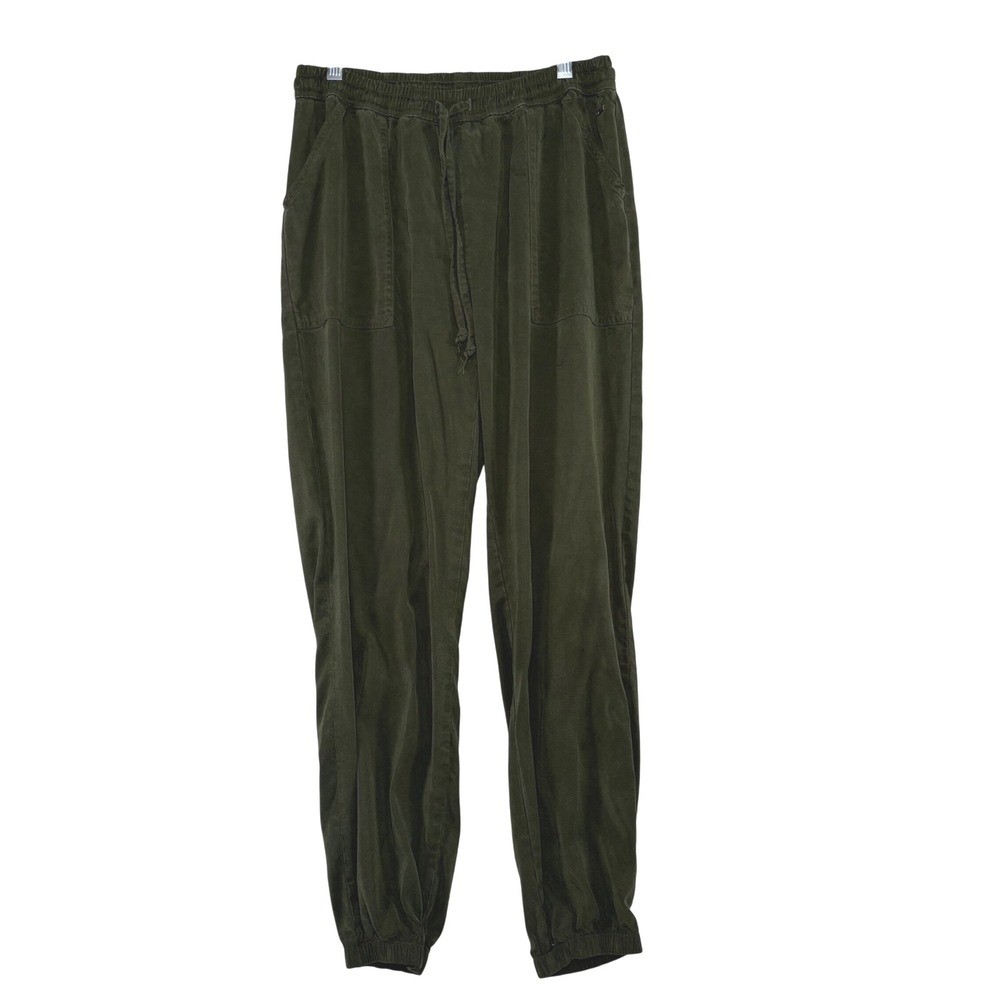PINK Victoria's Secret Olive Green Jogger Pants Women's XS Drawstring Waist
